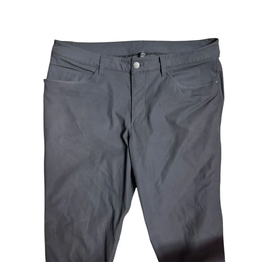Lululemon Men's ABC Pants Gray Slim Fit Dress Pants Size 34
